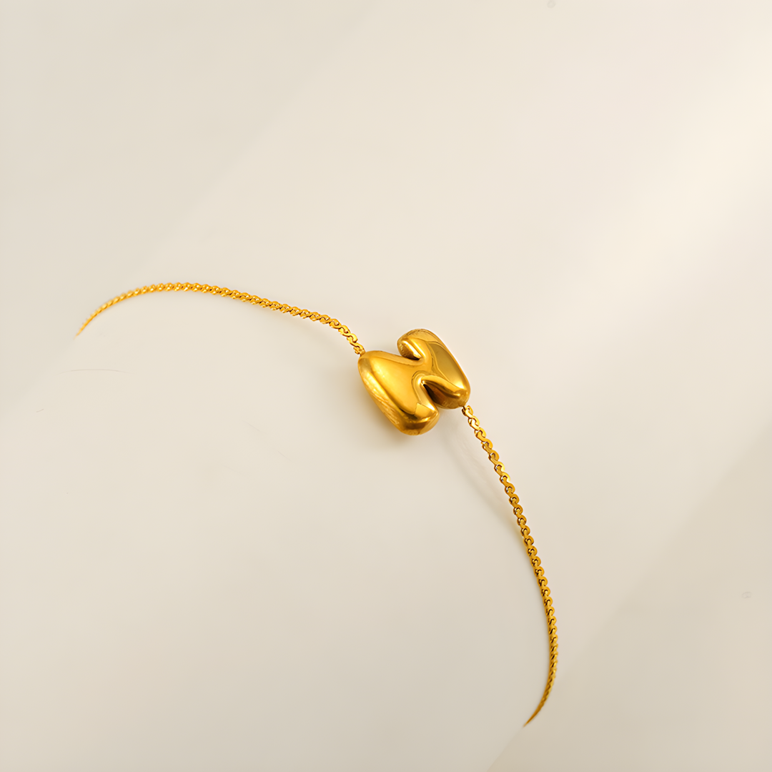 Bubble-Initialen Armband - Volura