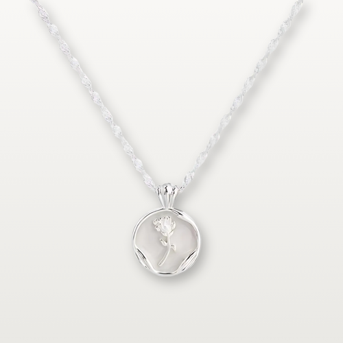 Halskette mit Vintage Blume - Volura