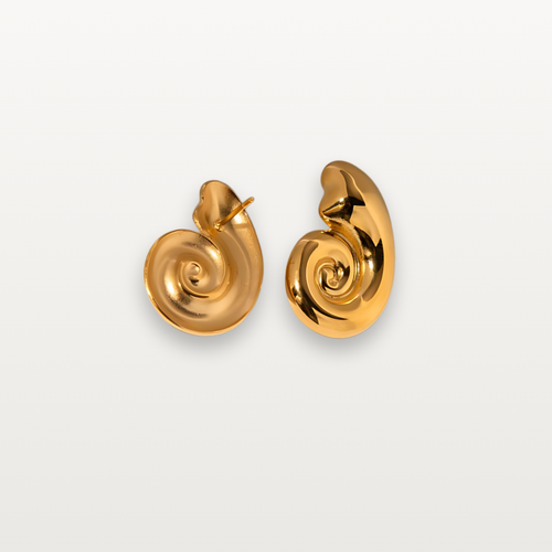 Spiral-Ohrringe in Schneckenform - Volura