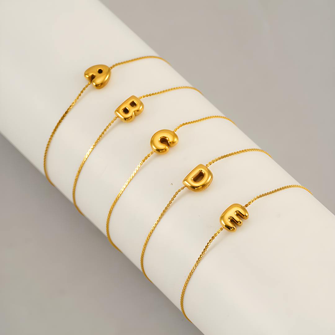 Bubble-Initialen Armband - Volura