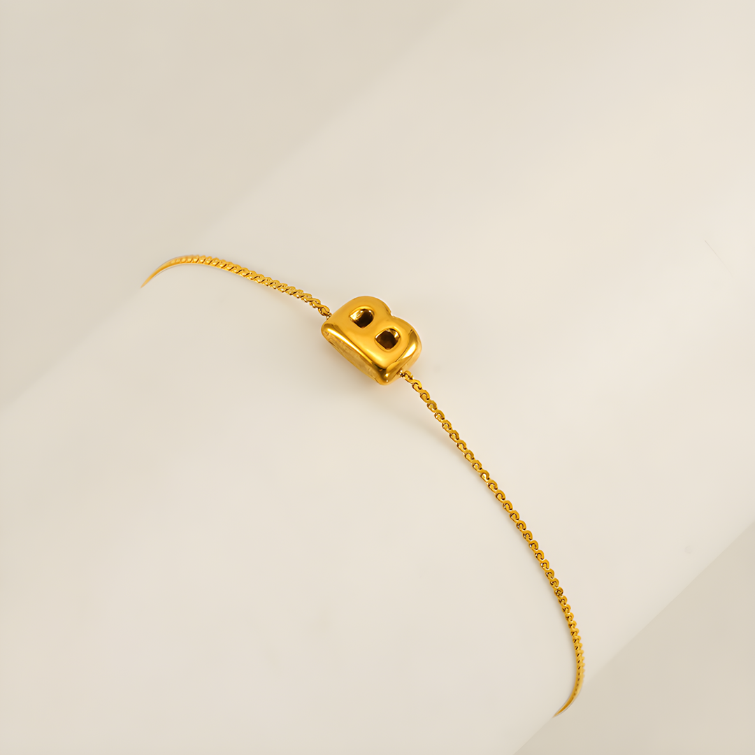 Bubble-Initialen Armband - Volura