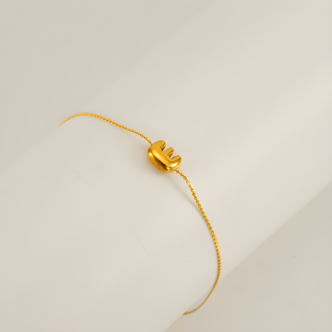 Bubble-Initialen Armband - Volura