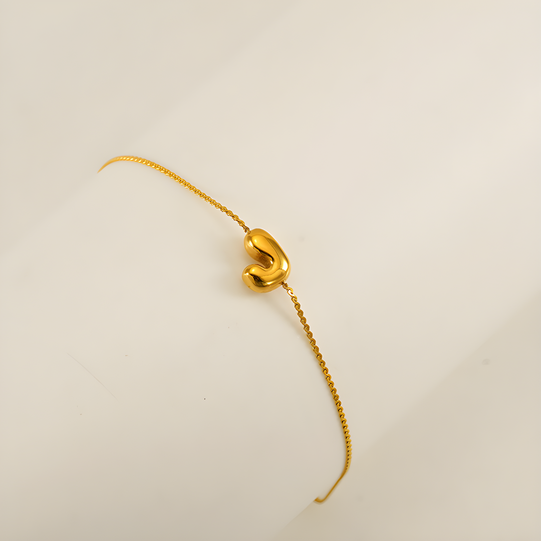 Bubble-Initialen Armband - Volura