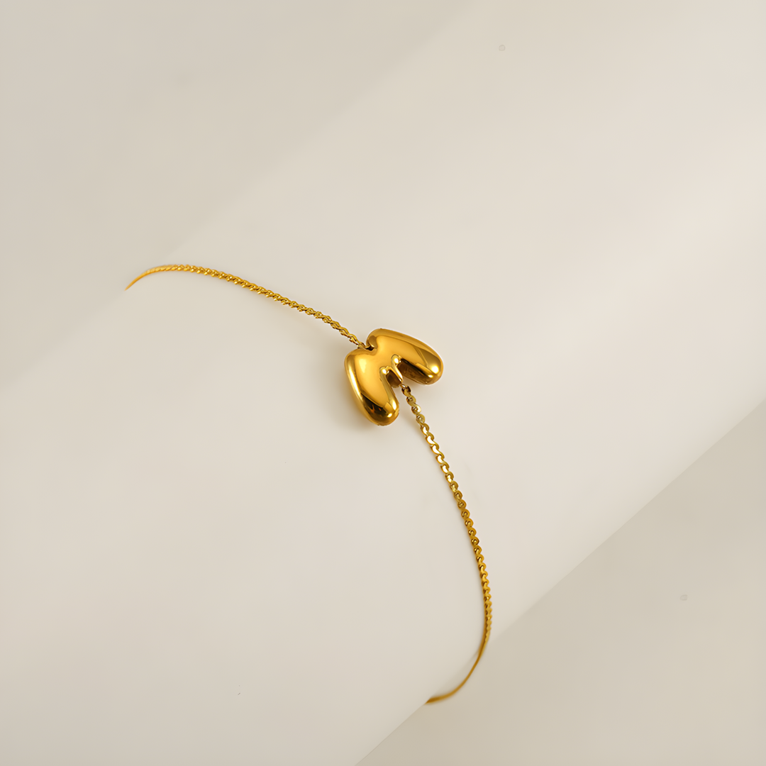 Bubble-Initialen Armband - Volura