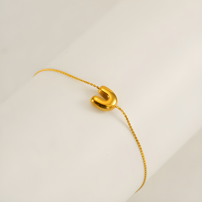 Bubble-Initialen Armband - Volura