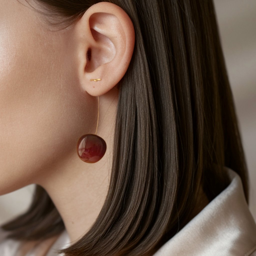 Kirschen-Ohrhänger - Volura